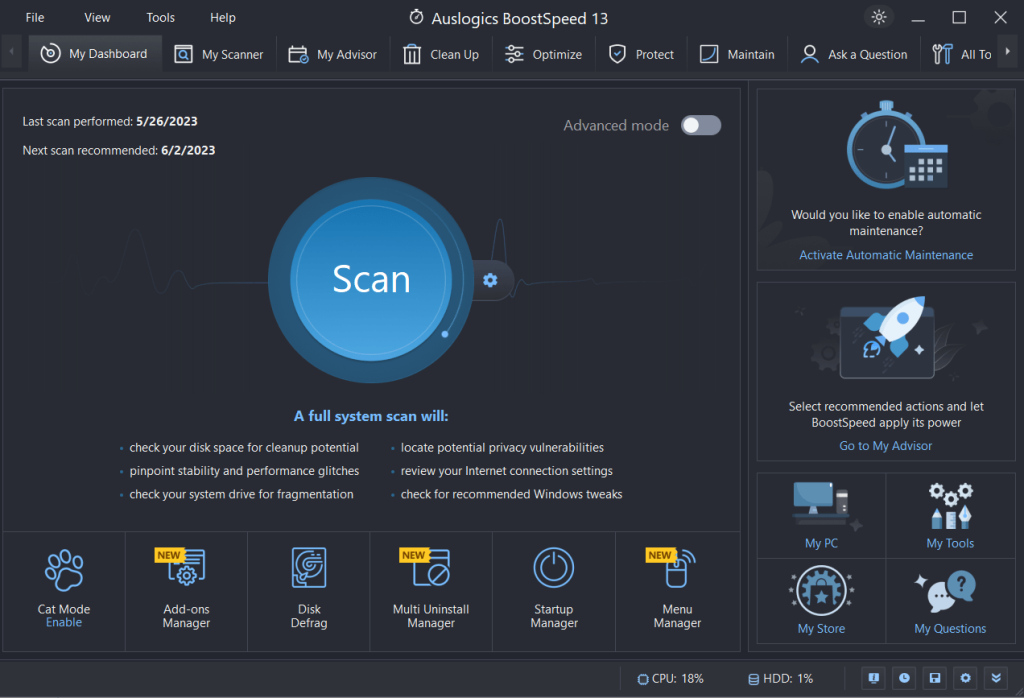 Auslogics BoostSpeed Pro