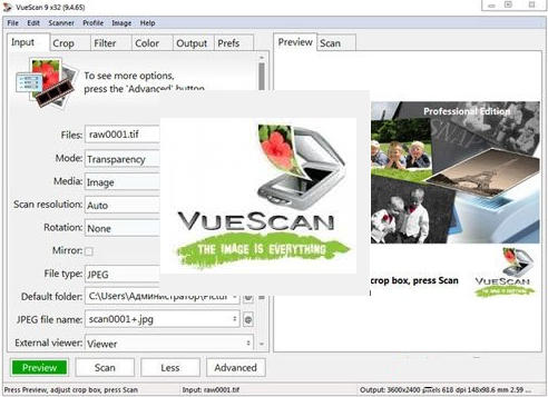 VueScan Pro Gratis Unduh