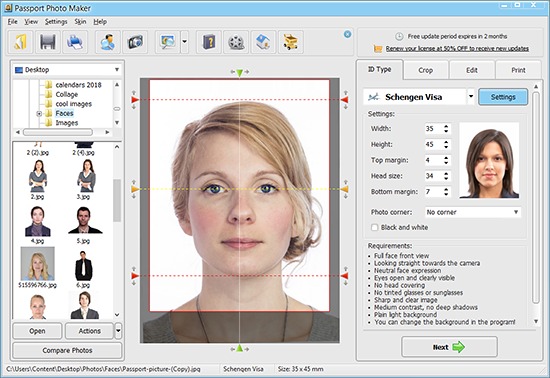 AMS Passport Photo Maker Portable