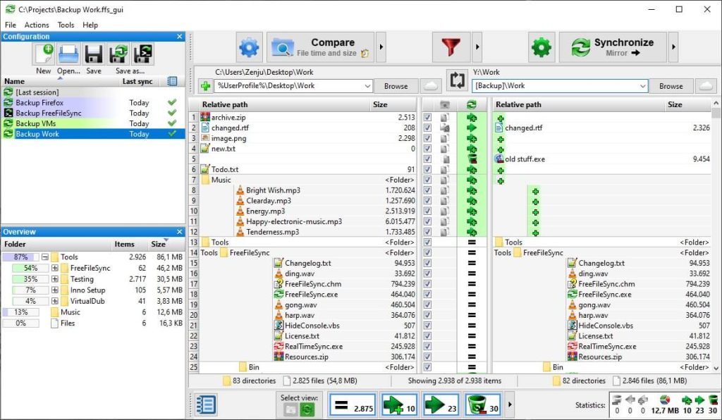 FreeFileSync Portable