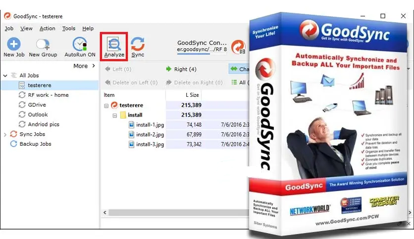 GoodSync Enterprise Crack Unduh Gratis