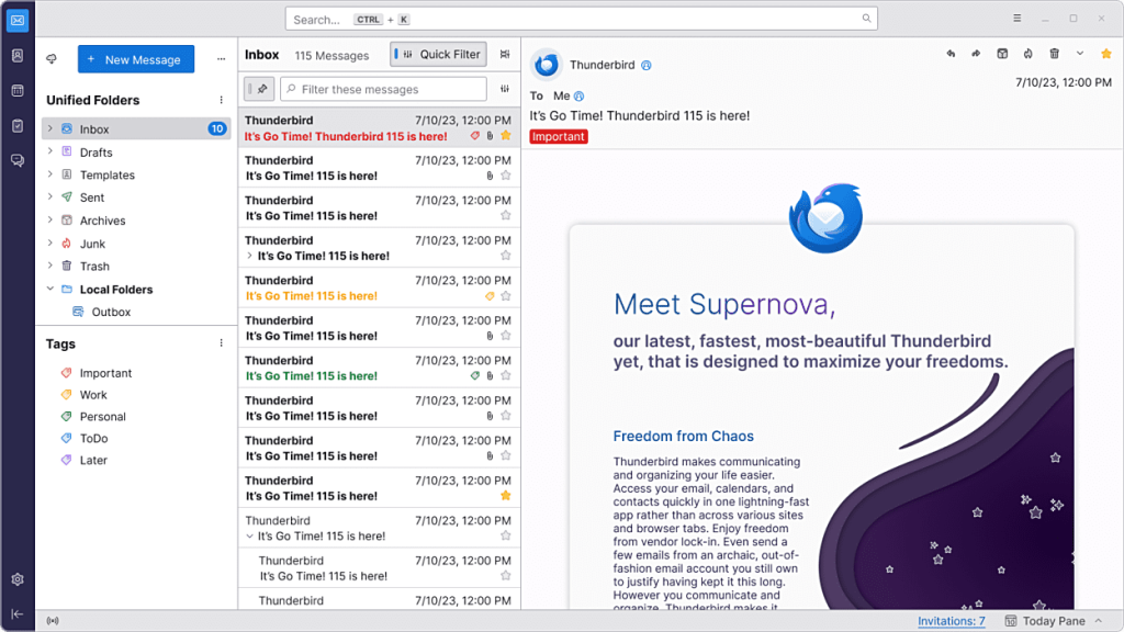 Mozilla Thunderbird