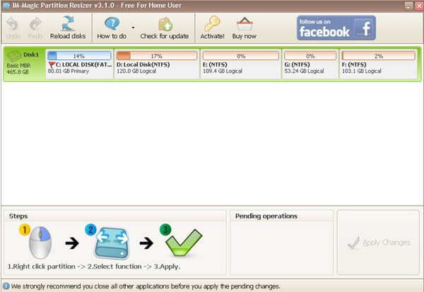 IM-Magic Partition Resizer Portable