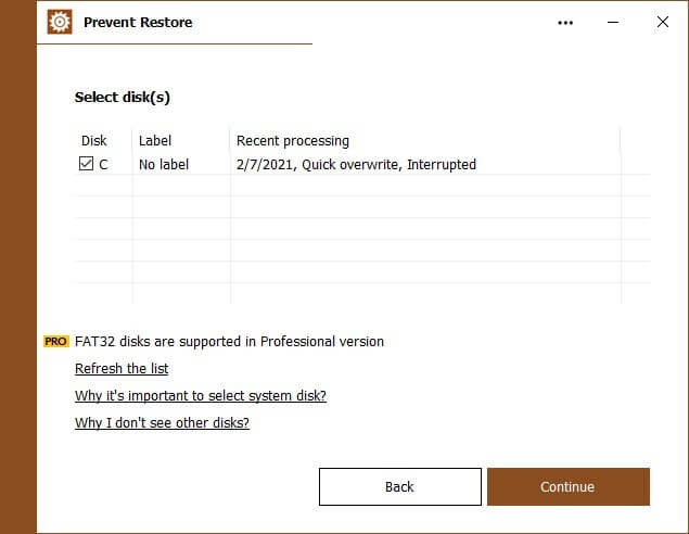 Prevent Restore Pro Full Version