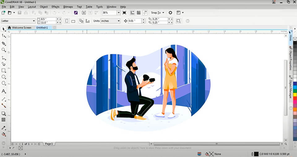 Download CorelDRAW X8 Crack