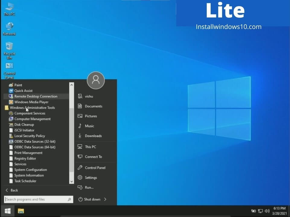 Windows 10 Lite Full Version