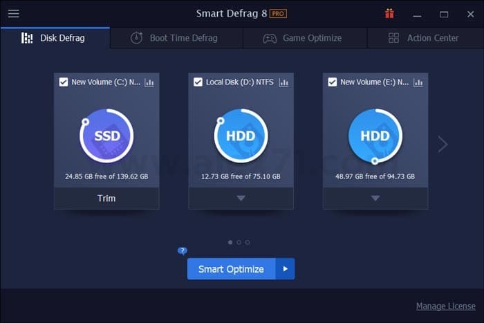 IObit Smart Defrag Pro