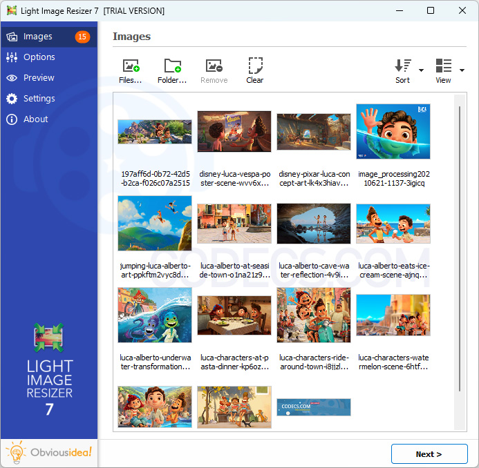 Light Image Resizer